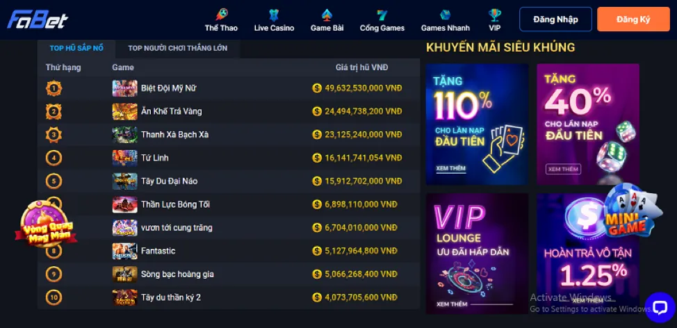 Tham gia khuyến mãi 23win1 để nhận ưu đãi